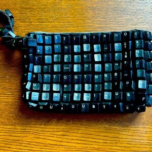 Repurposed Computer keyboard clutch